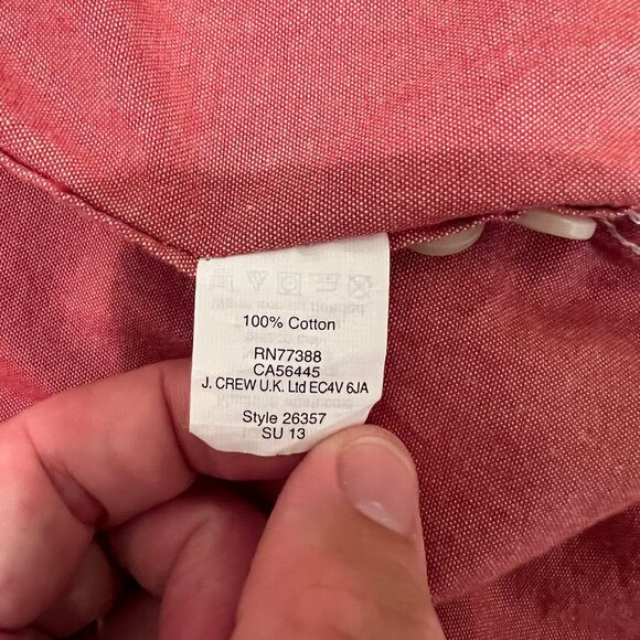 J.Crew Chambray Button Down Shirt - Picture 5 of 5